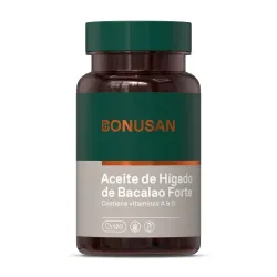 Bonusan Aceite de Hígado de Bacalao Forte, 120 comprimidos