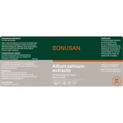 Bonusan Allium Sativum Extracto, 60 cápsulas | Farmacia Barata Bonusan Allium Sativum Extracto, 60 cápsulas | Farmacia Barata
