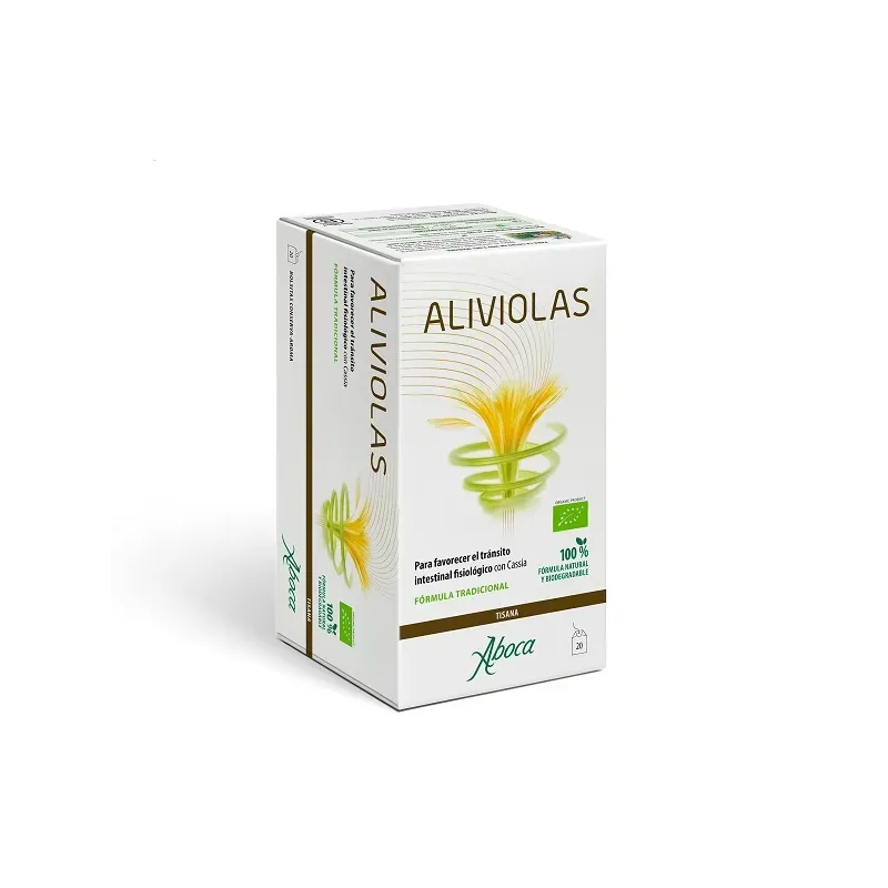 Aboca Aliviolas Tisana, 20 bolsitas | Farmacia Barata