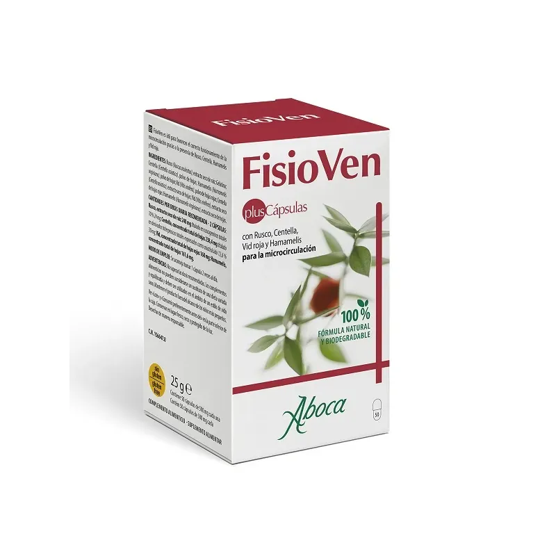 Aboca Fisioven plus, 50 cápsulas