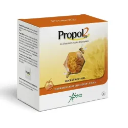 Aboca Propol2 EMF sabor cítrico y miel, 20 comprimidos