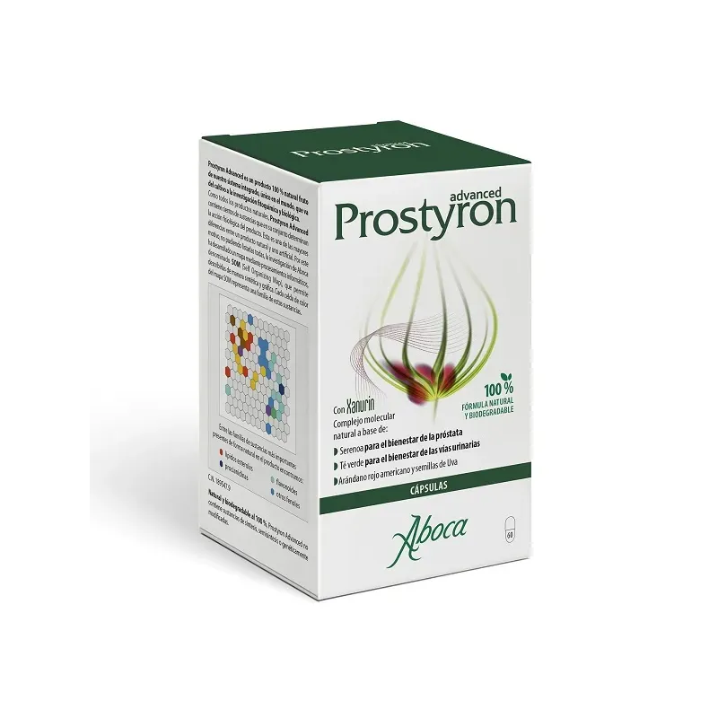 Aboca Prostyron Advanced, 60 cápsulas | Farmacia Barata