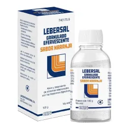 Lebersal Granulado Efervescente Sabor Naranja, 100 g