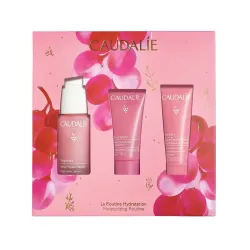 Caudalie VinoHydra Sérum, 30ml + Gel Limpiador, 30ml + Mascarilla ,15ml