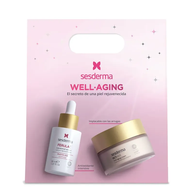 Sesderma Pack Well-Aging Sérum + Crema | Farmacia Barata Sesderma Pack Well-Aging Sérum + Crema | Farmacia Barata