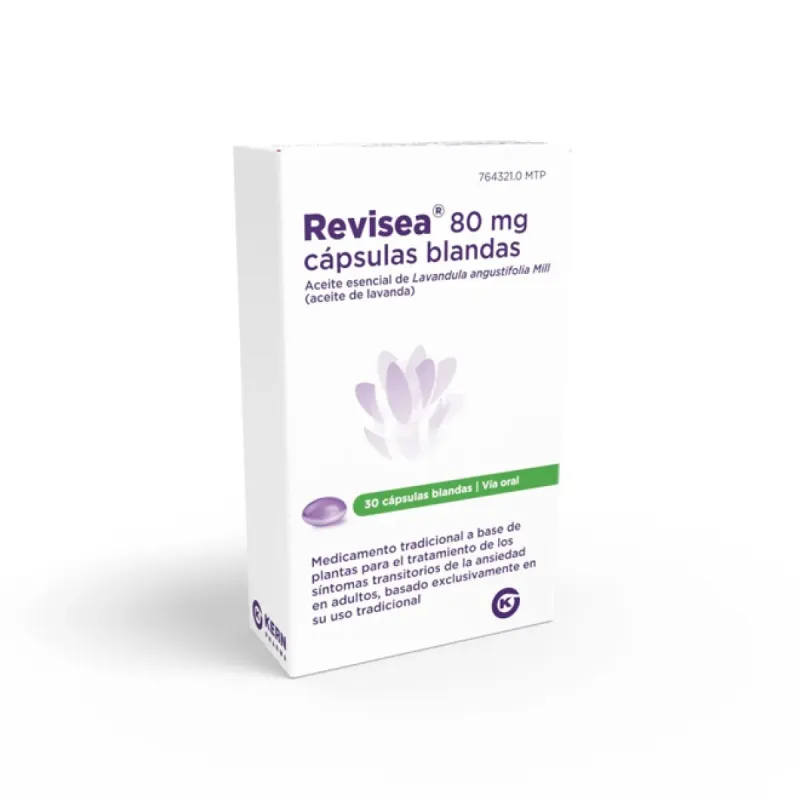 Revisea 80 mg, 30 capsulas blandas Revisea 80 mg, 30 capsulas blandas