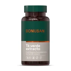 Bonusan Té verde extracto, 60 cápsulas