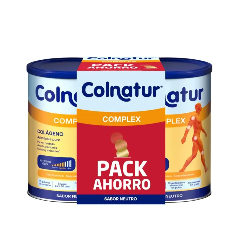 Colnatur Duplo Sabor Neutro 2 x 324 g | Farmacia Barata Colnatur Duplo Sabor Neutro 2 x 324 g | Farmacia Barata