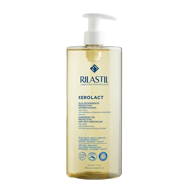 Rilastil Xerolact Aceite de Ducha Limpiador, 750ml | Farmacia Barata