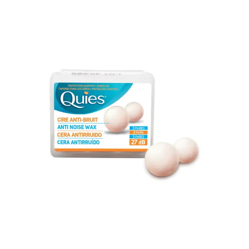 Quies Tapones Cera Antirruido 6 uds | Farmacia Barata Quies Tapones Cera Antirruido 6 uds | Farmacia Barata