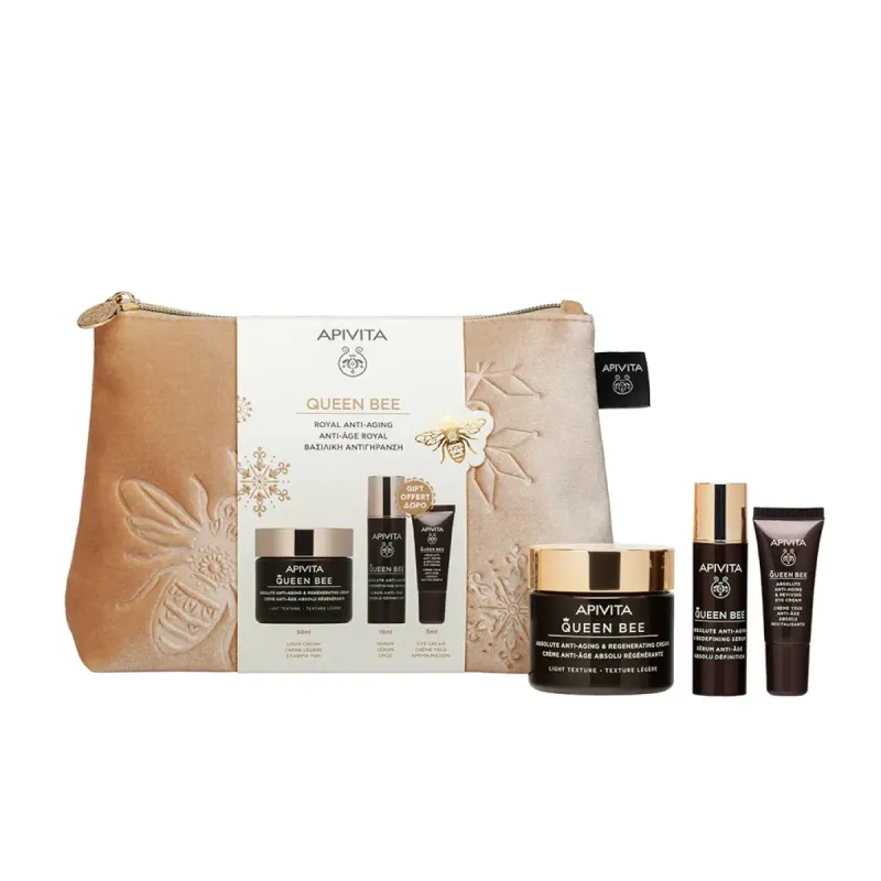 Apivita Queen Bee Crema Rica + Sérum + Contorno Ojos | Farmacia Barata Apivita Queen Bee Crema Rica + Sérum + Contorno Ojos | Farmacia Barata