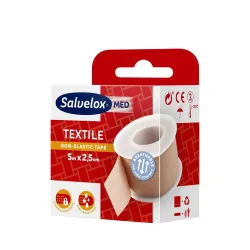Salvelox Esparadrapo, 5 m x 2,5 cm