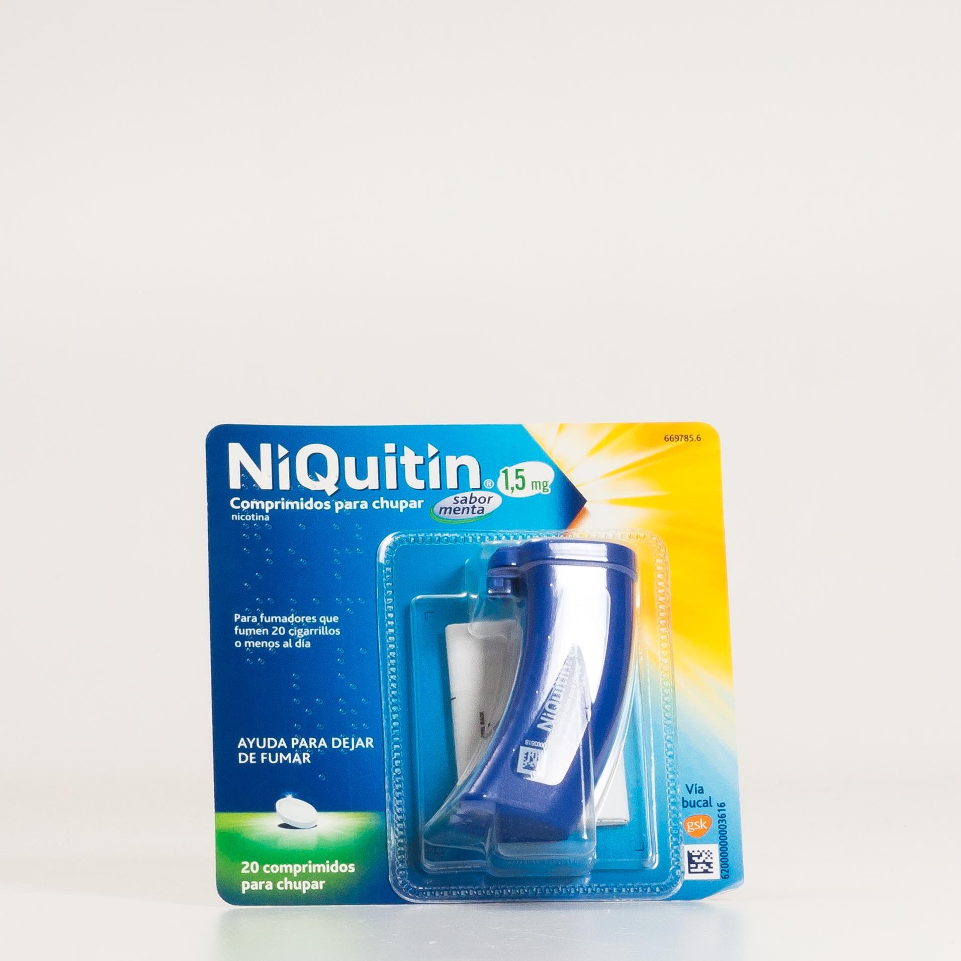 Niquitin 1.5mg 20 Comprimidos para chupar