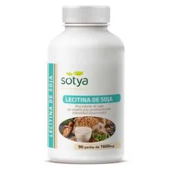 Sotya Lecitina De Soja, 1600 mg, 90 Perlas