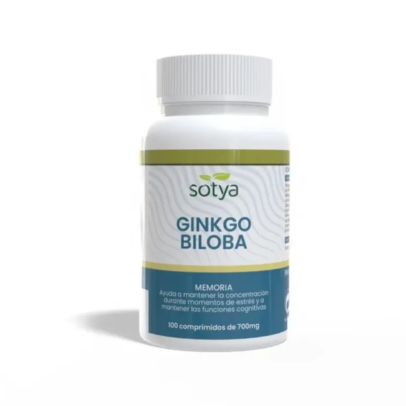 Sotya Ginkgo Biloba, 100 comprimidos | Farmacia Barata Sotya Ginkgo Biloba, 100 comprimidos | Farmacia Barata
