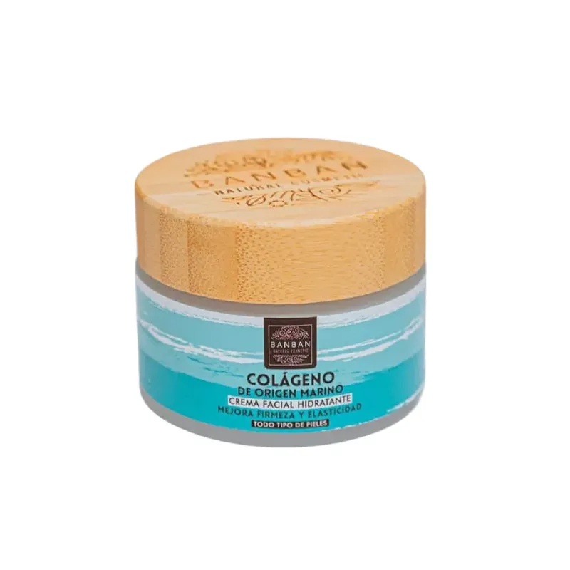 Banban Crema Facial Colageno Marino, 50 ml | Farmacia Barata