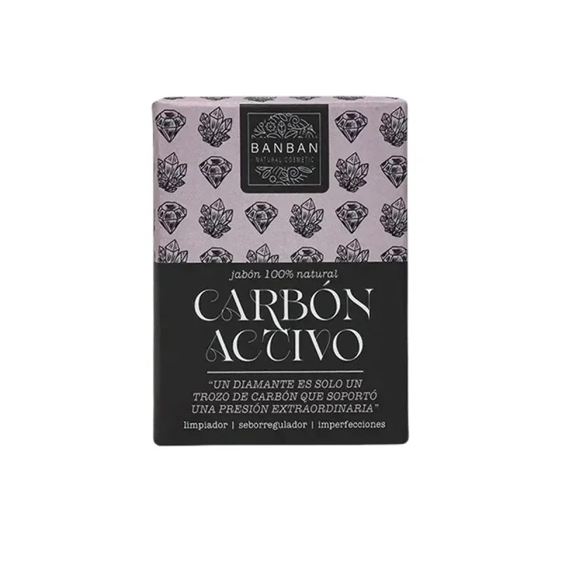 Banban Jabon Carbón Activo, 100 gr | Farmacia Barata Banban Jabon Carbón Activo, 100 gr | Farmacia Barata