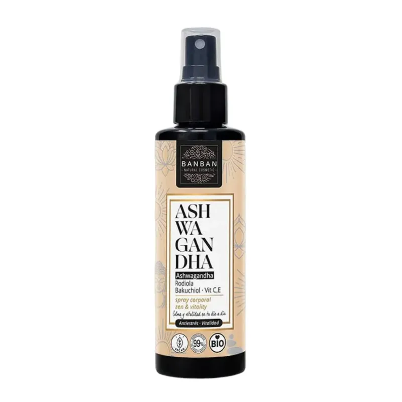 Banban Spray Ashawagandha Bio, 150 ml | Farmacia Barata