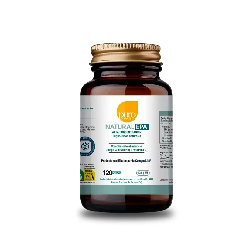 Puro Omega Puro EPA 120 perlas | Farmacia Barata Puro Omega Puro EPA 120 perlas | Farmacia Barata