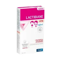 Pileje Lactibiane ATB Niños, 10 comprimidos masticables