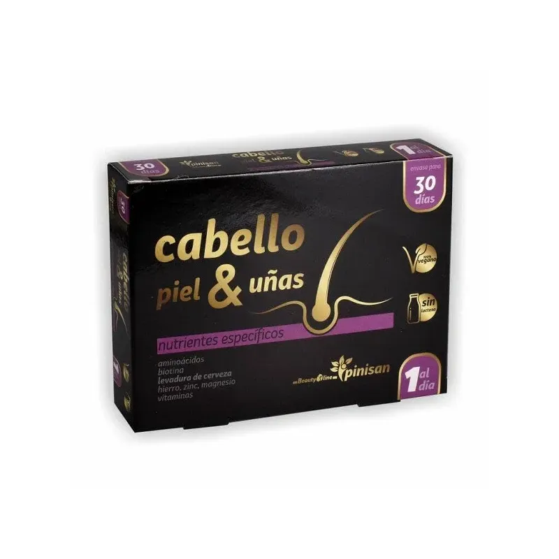 Pinisan Cabello Piel & Uñas, 30 cápsulas Pinisan Cabello Piel & Uñas, 30 cápsulas