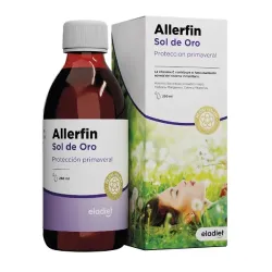Eladiet Allerfin Sol de oro jarabe, 250 ml