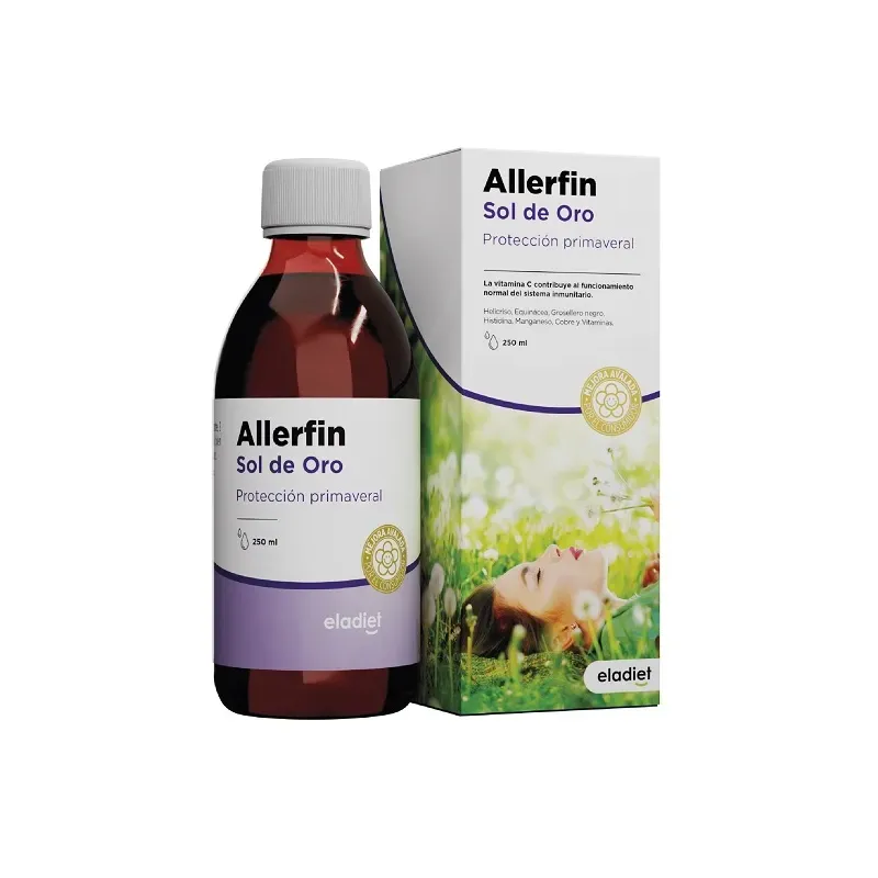 Eladiet Allerfin Sol de oro jarabe, 250 ml Eladiet Allerfin Sol de oro jarabe, 250 ml
