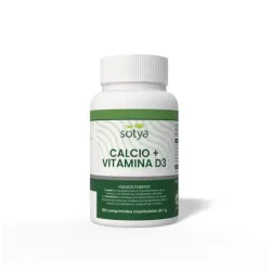 Sotya Calcio Vitamina D3, 100 comprimidos mastigables.