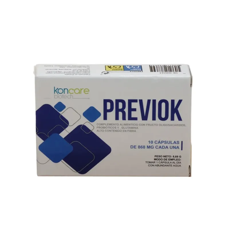 Koncare Previok 10 cápsulas | Farmacia Barata