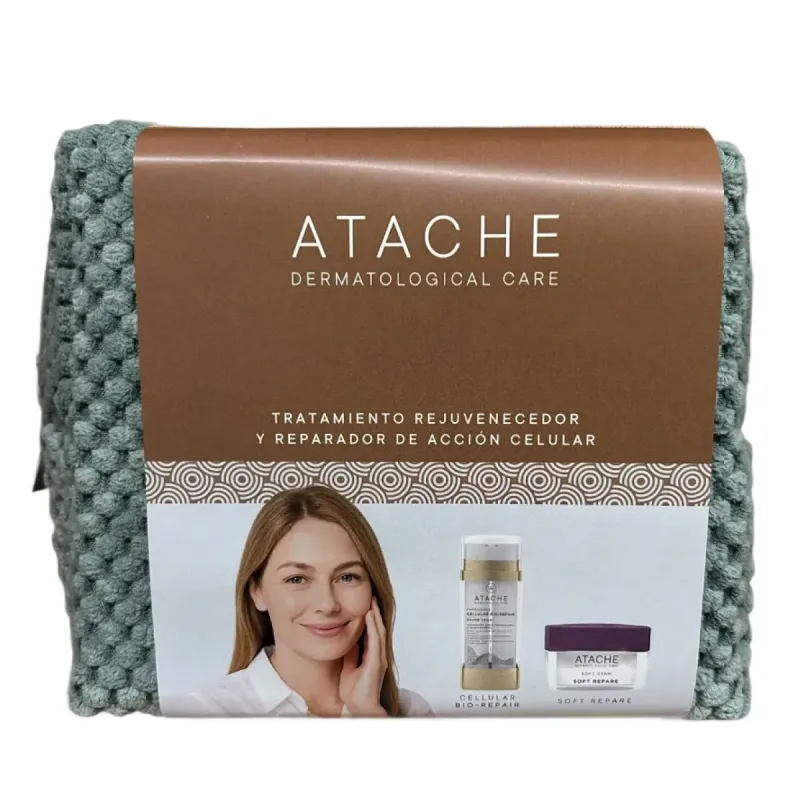 Atache pack acción celular: Excelence celular BIO-repair serum + Soft repair crema Atache pack acción celular: Excelence celular BIO-repair serum + Soft repair crema