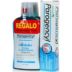 Parogencyl Colutorio Duplo, 2x500ml + Regalo pasta de dientes, 125 ml