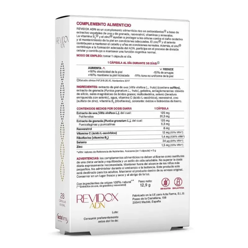 Revidox ADN | Farmacia Barata