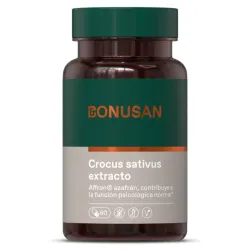 Bonusan Crocus sativus extracto, 60 comprimidos