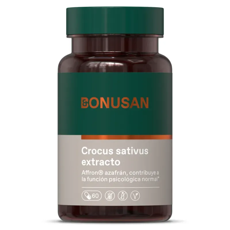Bonusan Crocus sativus extracto, 60 comprimidos | Farmacia Barata Bonusan Crocus sativus extracto, 60 comprimidos | Farmacia Barata