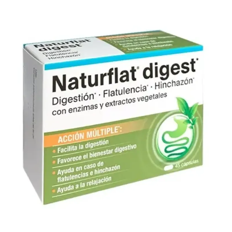 Naturflat Digest, 45 cápsulas | Farmacia Barata