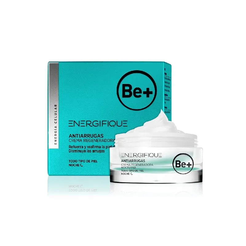 BE+ Energifique antiarrugas crema noche regenadora, 50 ml