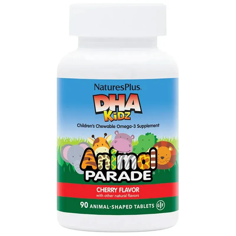 Natures Plus Animal parade DHA, 90 comprimidos masticables| Farmacia Barata