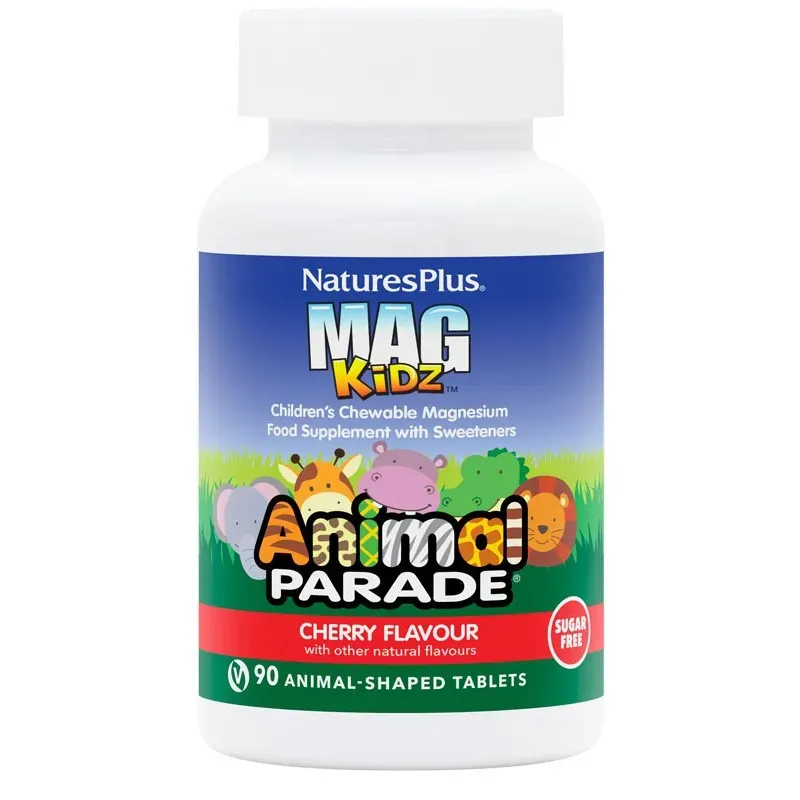 Natures Plus Animal Parade MAG Kidz, 90 Comp| Farmacia Barata