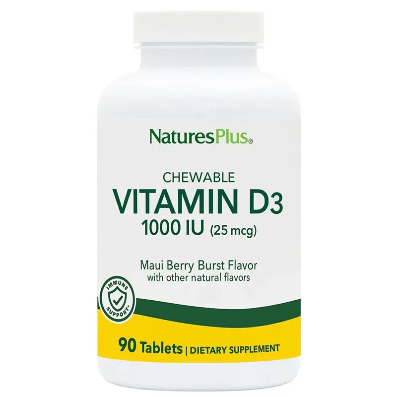 Natures Plus Vitamina D3 1000 UI | Farmacia Barata