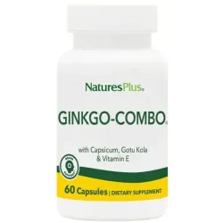Natures Plus Ginkgo-Combo, 60 Caps.