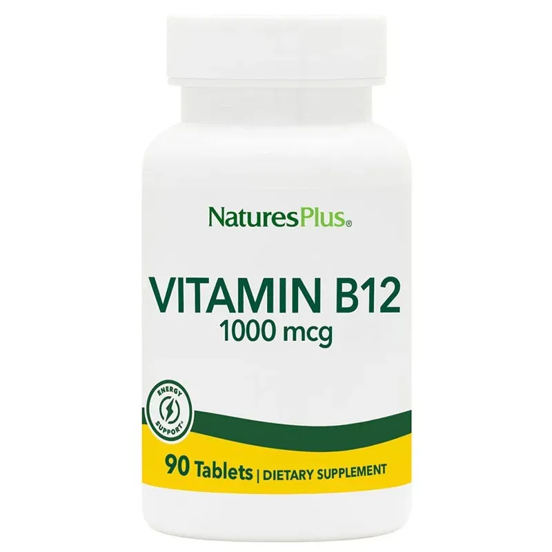Natures Plus Vitamina B12 1000mcg 90 comp | Farmacia Barata