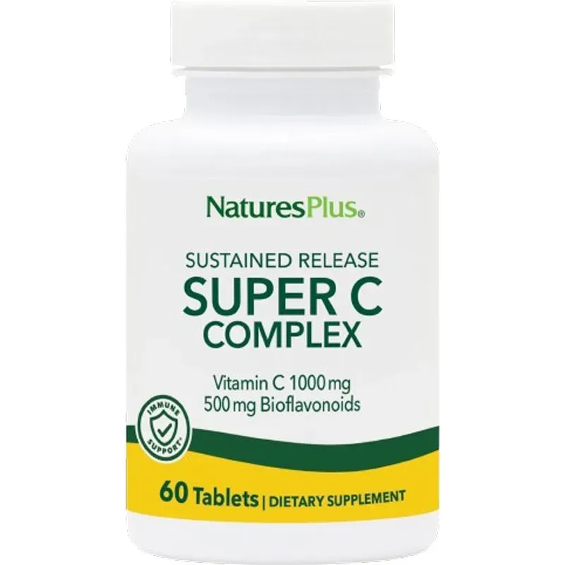 Natures Plus Super C Complex, 60 Comp. | Farmacia Barata