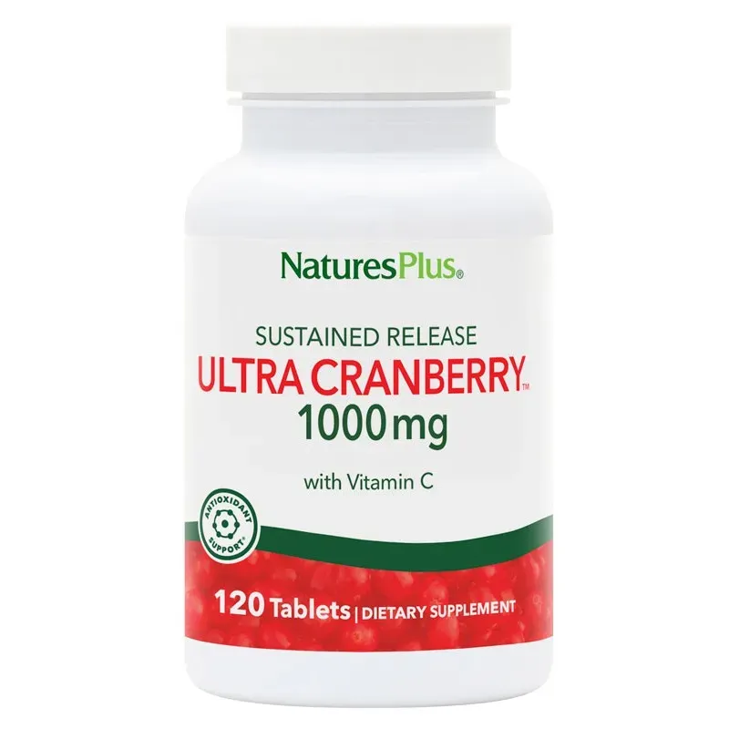 Natures Plus Ultra Cranberry (Arándano Rojo), 60 comp. | Farmacia Barata