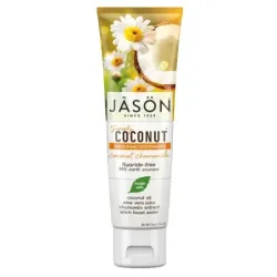 Jason Dentífrico Coco-Camomila Calmante, 119 g.