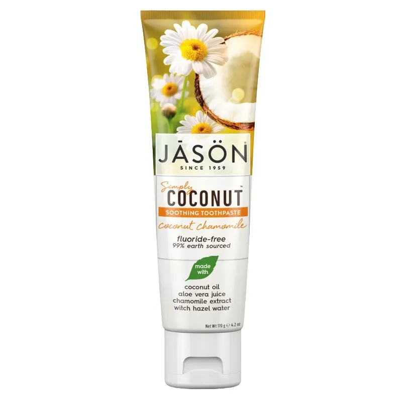 Jason Dentífrico Coco-Camomila Calmante, 119 g | Farmacia Barata