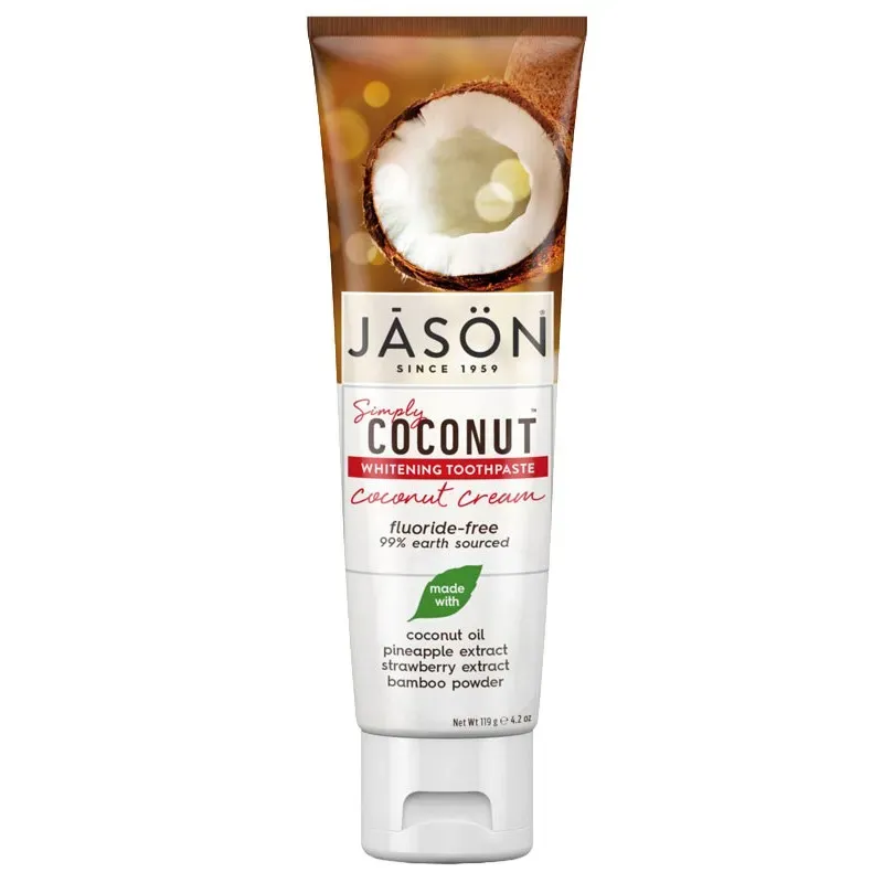 Jason Dentífrico Crema de Coco Blanqueador, 119 g | Farmacia Barata