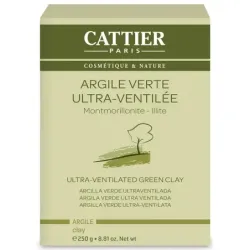 Cattier Arcilla Verde Ultraventilada, 250 g.