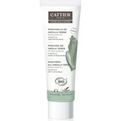 Cattier Mascarilla Arcilla Verde (Piel grasa), 100ml.