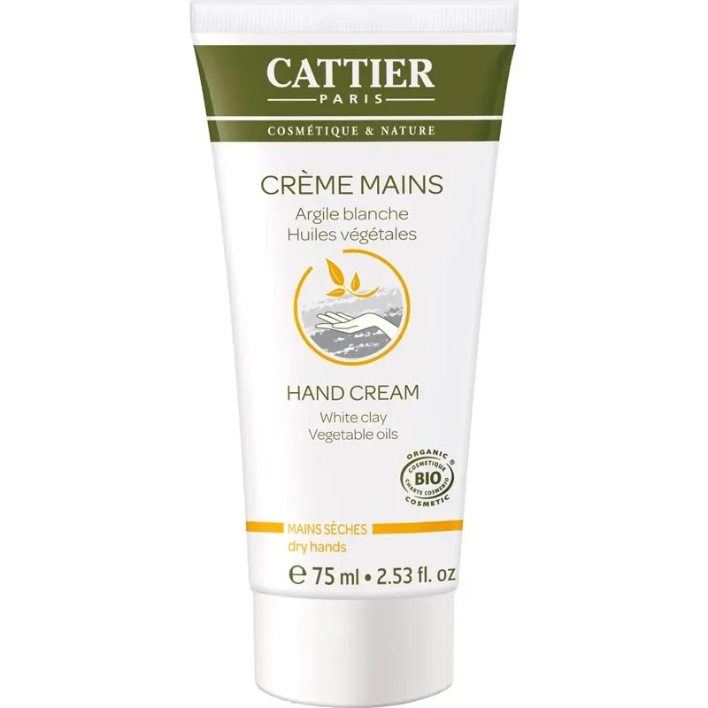 Cattier Crema De Manos-Manos Secas, 75 ml | Farmacia Barata