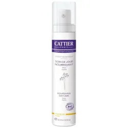 Cattier crema nutritiva de día piel seca y sensible, 50 ml